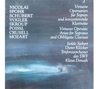 Siebert - Arias for Soprano&Clarinet [Import]