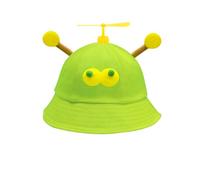 SIEBOLD Bonnet d'hélice, chapeau de chenille avec hélice, chapeau d'hélice, chapeaux amusants, pour adultes, pour carnaval, fête, costume, accessoires, cadeau de fête