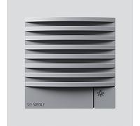 Siedle 4831380 TLM 612 SM Système de Haut-parleurs 1und Porte, argenté métallisé