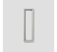SIEDLE Porte cadre 4f UP si alu 431x131x15 KR611-4/1-0SM