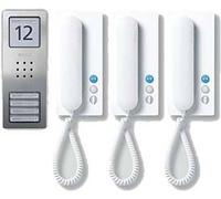Siedle SET CA 812-3 E/W Interphone filaire Champ info argent, blanc