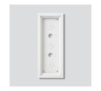Siedle Siedle Boîtier en saillie GA 612-3/1-01 blanc Quantité:1