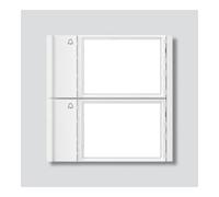 Siedle Siedle Boutons d'appel TM 700-2-0 W blanc Quantité:1