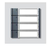 Siedle Siedle Boutons d'appel TM 700-4-0 AG gris anthracite Quantité:1