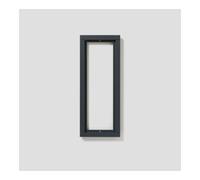 Siedle & Söhne Siedle & S. Kombi Cadre en aluminium/anthracite KR 611-3/1-0 AG Gris G