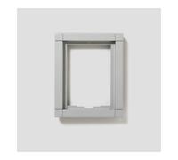 Siedle Siedle&Söhne Cadre combiné sil/mét KR 611-1/1-0 SM Quantité:1
