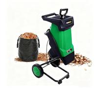 SIEEOUR 2400w Broyeur De Jardin Électrique,Broyeur De Bois Avec Capacité De Branche De 40mm,Boîte De Collecte Détachable De 50l,Pour La Gestion Des Débris De Pelouse,Entretien Extérieur