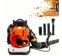 SIEEOUR 95cc Souffleur À Dos Robustes avec Grande Capacité Réservoir 2.2l, Souffleur À Dos 4-Temps, Génère Volume Air Maximal 1700m³/H pour Opérations Déneigement Efficaces Et Coupe-Feu(Red)