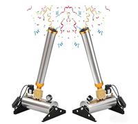 SIEEOUR C-anon Lanceur De Confettis Professionnel 150w, 2 Unités Autoportantes Avec Télécommande, Angle D'Éjection Réglable, Pour Célébrations Mariages Concerts Et Soirées Festives