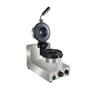 SIEEOUR Commercial Ice Cream Sandwich Maker,Ufo Burger Maker Machine With 50-300°C Temp & 5-Min Timer,Machine À Presser Les Burgers En Acier Inoxydable Pour Camion De Nourriture(Single head)