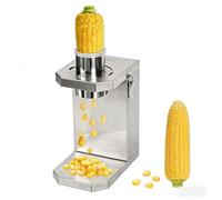 SIEEOUR Dénudeur De Maïs Frais Électrique, Éplucheur De Maïs Qualité Commerciale Avec Haut Taux D'Égrenage Et Goulotte Large De 6,5 Cm, Lame Amovible Pour Nettoyage Facile, Parfait Pour Chowder