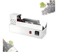 SIEEOUR Machine À Rétracter Les Capsules 600 W, Thermorétractable Pour Bouteilles De Vin, Contrôle Thermostatique Numérique, Étanchéité En 5 À 8 S Pour Capsules Pvc, Pp, Pof, Pe De 80 Mm