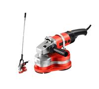 SIEEOUR Polisseuse Diamant 3800W, Meuleuse D'angle Béton Polyvalente, Ponceuse Sol À Main Pour Maçonnerie, Carrelage, Métal, Coupe, Meulage, Polissage, Usage Industriel Et Commercial