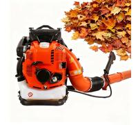 SIEEOUR Souffleur De Feuilles À Dos Professionnel 95cc avec Conception Moteur 4-Temps,Souffleur De Pelouse,Fournit Une Sortie 10 HP,pour Applications Professionnelles d'entretien De Pelouse(Red)