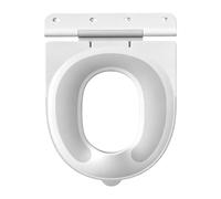 Siège Apprentissage Propreté Portable, Réhausseur Wc avec Garde Boue | S'adapte à la Plupart des Toilettes Standards avec Design Ajustable. Portable et Pliable pour la Maison et les Déplacements.