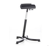 Siège assis-debout - hjh OFFICE - TOP WORK 30 - Noir - Mousse rigide