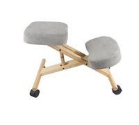 Siège assis-genoux ergonomique réglable de Pro 11 Wellbeing - 3 couleurs, gris, 70 x 50 x 45 cm