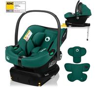 Siège-auto 0+ avec base ISOFIX - LIONELO Astrid i-Size - ADAC - Cosi bébé 40-87 cm - Légère - Vert