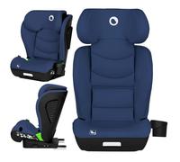 LIONELO NEAL I-SIZE Siège auto enfant, groupe 2 3, de 100 à 150 cm De 3 à 12 ans environ Fixation ISOFIX ou sans harnais Appuie-tête réglable Protection latérale Accoudoirs Standard R129 (Blue)
