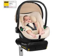 LIONELO ASTRID i-Size Ensemble siège enfant, avec base, 40-87 cm, montage ISOFIX, harnais 3 points, protection latérale, insert Dri-Seat, i-Size R129