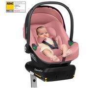Siège auto 40-87 cm avec base ISOFIX - LIONELO Astrid i-Size - ADAC - Cosi bébé - Légère - Rose