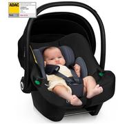 LIONELO ASTRID i-Size Siège Auto Pour Enfants 40-87 cm, Porte-Bébé Groupe 0+, Montage Dos à la Route, 3-Punktowe, Ceintures de Sécurité à 3 Points, Protection Latérale, Insert Dri-Seat (GRIS NOIR)