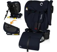Siège-auto 76-150cm LIONELO Nelly i-Size - ISOFIX - Pliable - Porte-gobelet - Groupe 1/2/3 - Bleu