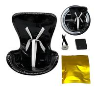 Siège Auto avec Aération, Siège Sécurisé en Peluche, Décor Bureau Réaliste, Porte-Ventouse Voiture Jouet en Peluche pour Étagère Ou Table