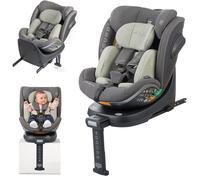 Siège auto - BABYAUTO - SCUDDA - Groupe 0/1/2/3 - 40/150 cm - I-Size - Pivotant - Inclinable - Réducteur - Jambe de force - Olive