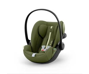 Siège auto bébé CYBEX Gold Cloud G3 Plus, de la naissance à env. 24 mois, pour enfants de 40 cm à 87 cm, max. 13 kg, fonction de rotation à 180°, tissu mesh, incl. réducteur nouveau-né, Moss Green