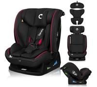 Siège-Auto Bébé Évolutif Lionelo Aart I-Size - 40-150 Cm - De 0 À 36 Kg - Soutien Lombaire - Groupe 0+/1/2/3 - Noir Multicolore