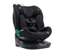 Asalvo AUSTEN Lot de 3 sièges auto i-Size (40-150 cm), pivotant à 360° avec inclinaison, contre-route et sens de la marche, avec Isofix et Top Tether, noir