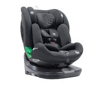 Siège auto bébé i-Size 40-150 cm (Groupe 0/1/2/3) avec ISOFIX et rotation 360°, dos à la route jusqu’à 105 cm, inclinable et réglable - ASALVO Austen 3 Gris