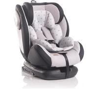 Siège auto bébé ISOFIX groupe 0+/1 Corsica gris - Harnais 4-5 points - Face et dos route - Appui-tête réglable