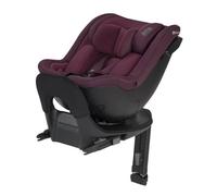 Siège-Auto Bébé Kinderkraft I-GUARD I-SIZE, 40-105 cm, Pivotant 360°, Inclinable, Dos et Face à la Route, Sécurité R129, Bourgogne