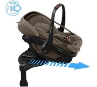 Siège auto bébé Maxi-Cosi Coral Slide Pro, Pivotant et coulissant, ISOFIX, 0-24 mois, Oak Truffle