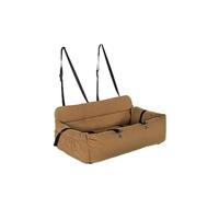 Siège Auto Chien Grand Porte-Chien Voyage Housse Siège Voiture Hamac Pliable Sac Transport pour Animaux Compagnie pour Chats Chiens(Brown)