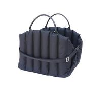 Siège Auto Chien pour Voyage Sac À Main Luxe Hiver Chaud Amovible Portable Extérieur Sécurités Siège pour Chien Compagnie Est Confortable(Black,L 3-7.5kg)
