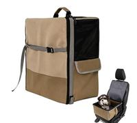 Siège Auto Chien,Sac À Dos Ventral Convertible pour Animal - Siège Auto Lit Chien Respirante Lavable et Amovible | Voyages en Voiture SUV Camping-Car Road Trip Chat Chiot Et Races Moyennes
