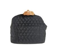 Siège Auto Chien Sac À Main Transport pour Chien Siège Voiture Luxe Lit Voyage Animaux Compagnie Petits Chiens Chats Fourre-Tout Chiot Rehausseur(Black,L(44X34X45CM))