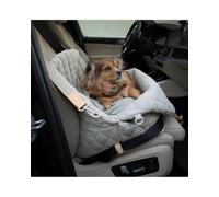 Siège Auto Chien Sac À Main Transport pour Chien Siège Voiture Luxe Lit Voyage Animaux Compagnie Petits Chiens Chats Fourre-Tout Chiot Rehausseur(Beige,L(44X34X45CM))