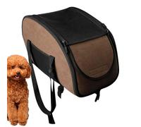 Siège Auto Chiot Siège Portable Doux Lavable Ventilé Sécurité | Siège Rehausseur Voiture pour Petit Chien Conduite Taxi Covoiturage Trajets Quotidiens En Extérieur