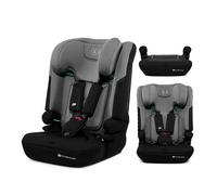 Kinderkraft Siège auto I-COMFY – Réglable 76–150 cm, Dossier réglable, Harnais 5 points, Gris