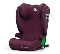 Kinderkraft JUNIOR FIX 2 i-Size Siège auto bébé Groupe 2/3 100-150 cm, de 3,5 à 12 ans, avec Isofix fixation, Têtière ajustable en hauteur 10 niveaux, Protection latérale, Housse amovible, Burgund