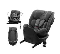 Siège-Auto Enfant Kinderkraft XRIDER 2 I-SIZE, 40-150cm, Pivotant 360°, ISOFIX, SPS+, H-GUARD+, 8 Inclinaisons, Dos à la Route,