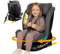 Siège auto évolutif 40-150 cm LIONELO Bastiaan One i-Size - Base pivotante 360° - ISOFIX - Groupe 0+/1/2/3 - Rose