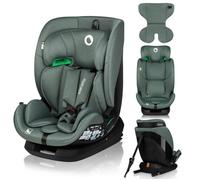 Siège auto évolutif 76-150 cm - LIONELO Lavender i-Size - ISOFIX - Groupe 1/2/3 - Ventilation du boîtier du siège - Vert