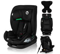 Siège auto évolutif 76-150 cm - LIONELO Lavender i-Size - ISOFIX - Groupe 1/2/3 - Ventilation du boîtier du siège - Noir