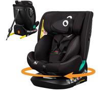 Siège-auto évolutif LIONELO Bastiaan One i-Size - Base pivotante 360° - 40-150 cm - 0 -36 kg - ISOFIX - Groupe 0+/1/2/3 - Noir
