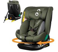 Siège-auto évolutif LIONELO Bastiaan One i-Size - Base pivotante 360° -ISOFIX - 40-150 cm - 0 -36 kg - Groupe 0+/1/2/3 - Vert